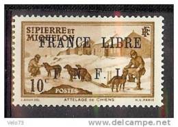 ST PIERRE N° 250 FRANCE LIBRE * - Sonstige & Ohne Zuordnung