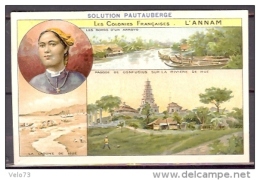 CARTE PUBLICITAIRE PAUTAUBERGE DE L'ANNAM - Storia Postale