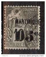 MARTINIQUE N° 10 OBLITERE TTB - Usados