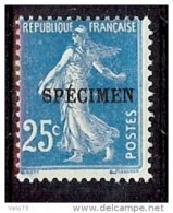 N° 140-CI4 SEMEUSE SPECIMEN ** - Cours D'Instruction