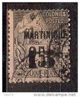 MARTINIQUE N° 17 OBLITERE - Used Stamps