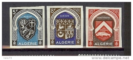 ALGERIE N° 266/270 BLASONS NON DENTELES * - Nuovi