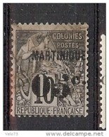 MARTINIQUE N° 10 OBLITERE - Used Stamps