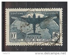 N° 321 TRAVERSEE DE L'ATLANTIQUE OBLITERE TTB - Used Stamps