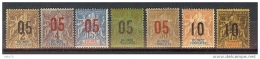 GUINEE N° 48/54 * - Unused Stamps