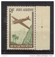 REUNION PA 5b CHIFFRES DE LA VALEUR OMIS GOMME COLONIALE * - Poste Aérienne