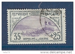 N° 152 ORPHELIN OBLITERE - Used Stamps