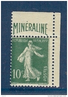 N° 188A MINERALINE * - Neufs