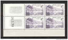 N° 1194 GUADELOUPE VARIETE VIOLET CLAIR EN COIN DATE DU 26/03/59 ** - 1950-1959