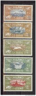 ISLANDE PA 4/8 VUES DIVERSES CHARNIERES LEGERES TTB * - Luftpost