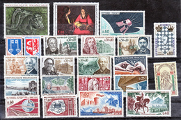 France 1966 1468 1510 Année Poste Neuf ** TB MNH SiN CHARNELa Cote 27 - 1960-1969