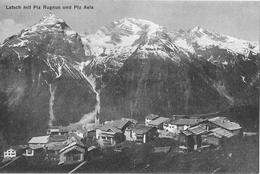 LATSCH → Ein Kleiner Weiler Auf 1580m Gehört Politisch Zu Bergün/Bravuogn Ca.1910 - Bergün/Bravuogn