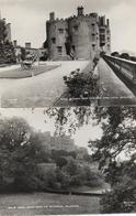 TWO REAL PHOTOGRAPHIC POSTCARDS - POWIS CASTLE - WELSHPOOL - MONTGOMERYSHIRE - Montgomeryshire