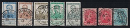 BELGIQUE - 8 TIMBRES - OBLITERATION FRANCAISE - LE HAVRE (SPECIAL) SEINE INFERIEURE - GUERRE 14-18. - Briefe U. Dokumente