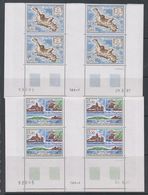 TAAF 1988 Ile Des Pingouins 2v Bl Of 4  (printing Date) ** Mnh (39645C) - Blocs-feuillets