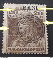 Stamps Errors Romania 1919, Printed With Double Overprint PTT  REGATUL ROMANIEI - Errors, Freaks & Oddities (EFO)