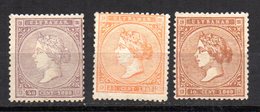 Serie Nº 16/8 Antillas - Cuba (1874-1898)