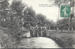 SOMME - 80 - FLIXECOURT - Une Vanne Et Le L'abbaye - Flixecourt