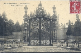 SOMME - 80 - FLIXECOURT - Le Château - Grille D'honneur - Flixecourt