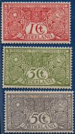 Netherlands 1906, Anti Tuberculosis Series =3 Values MH - - Nuevos