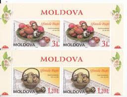 2009 , MOLDOVA  , MOLDAVIE  , MOLDAWIEN  , MOLDAU  , EASTER  , 2 Set , MNH - Easter