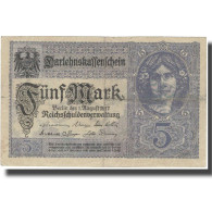 Billet, Allemagne, 5 Mark, 1917, 1917, KM:56b, TB+ - 5 Mark