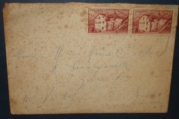 Sur Lettre 128 X 2.Bon Etat - Storia Postale