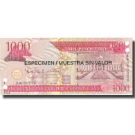 Billet, Dominican Republic, 1000 Pesos Oro, 2006, 2006, Specimen, KM:180s1, NEUF - Dominicaine