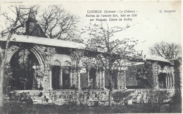 SOMME - 80 - LUCHEUX -   Château - Ruines Ancien Château - Lucheux