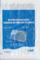 Romania - Pharmacy - Sensiblue - Fidelity Card Advertising - Pharmacy Envelope For Pills - Matériel Et Accessoires