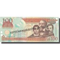 Billet, Dominican Republic, 100 Pesos Oro, 2002, 2002, Specimen, KM:171s2, NEUF - Dominicaine