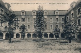 CPA 44 Et Menu Au Dos NANTES Ancien Monastère De La Visitation Vue Génréale Prise Du Préau - Nantes