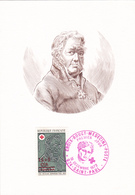 Carte Maximum REUNION N° Yvert 412 (CROIX-ROUGE DESGENETTES) Obl Sp Ill 1er Jour - Storia Postale