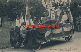 CPA 53 Cavalcade De BALLEE 25 Aout 1912 Char De La France - Sonstige & Ohne Zuordnung