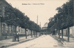 CPA 60 FROISSY L'avenue Des Tilleuls Animée - Froissy