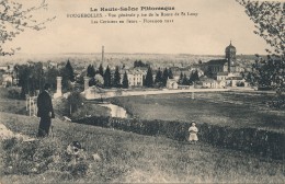 CPA 70 FOUGEROLLES Vue Générale Prise De La Route De Saint Loup Les Cerisiers En Fleurs Floraison 1911 - Andere & Zonder Classificatie