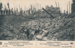 CPA 80 Retraite Des Allemands Près PERONNE La Maisonnette WW1 - Peronne