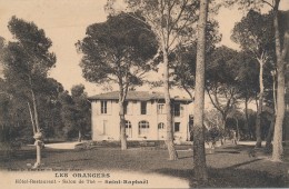 CPA 80 Carte Rare SAINT RAPHAËL Hôtel Restaurant Les Orangers - Saint-Raphaël