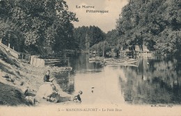 CPA 94 Carte Rare MAISONS ALFORT Le Petit Bras - Maisons Alfort