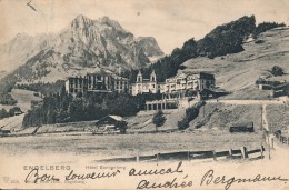 CPA SUISSE ENGLEBERG Hôtel Sonnenberg - Altri & Non Classificati