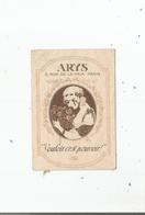 CARTE PARFUMEE ANCIENNE PARFUM ARYS PARIS "VOULOIR C'EST POUVOIR" - Vintage (until 1960)