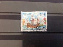 Monaco - Europa, Ontdekking Amerika (3.40) 1992 - Used Stamps