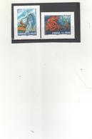 POLYNESIE FRANCAISE   N° 951/952  ** LUXE - Unused Stamps