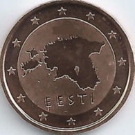 Estland  2017   1 Cent  Deze Munt Komt Uit De Rol    UNC Du Rouleaux!!!!! - Estonia
