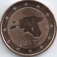 Estland  2017   2 Cent  Deze Munt Komt Uit De Rol    UNC Du Rouleaux!!!!! - Estonia