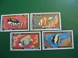 WALLIS YVERT POSTE AERIENNE N° 76/79 NEUFS** LUXE COTE 19,00 EUROS - Unused Stamps