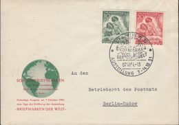 Berlin Mi Nr.80/81 Tag Der Briefmarke - Amtlicher FDC 7.10.1951 - 1948-1970