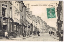 CPA - 76 -  NEUFCHATEL EN BRAY - Poste Et Télégraphe - Administration - Commerces - Neufchâtel En Bray