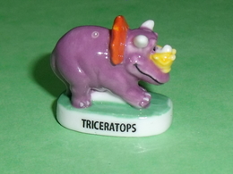 Fèves / Animaux : Dinosaure , Triceratops T63 - Animaux