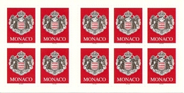 MONACO, 2000, Booklet/carnet 13, Blason De Grimaldi, Mi 2537 - Markenheftchen